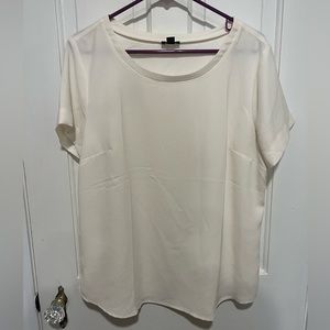 Ann Taylor white blouse